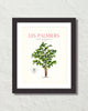 Les Palmiers Vintage French Palm Tree Collage No. 21