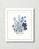 Fleurs De Jardin Plate 1 Botanical Art Print