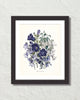 Fleurs De Jardin Plate 3 Botanical Art Print