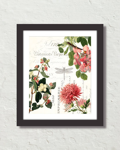 Johann × BOTANIZE Canvas on giclee John Botz 