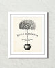 Belle Jardiniere Topiary Giclee Art Print