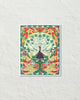 Vintage Art Nouveau Peacock Art Print