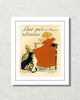 Vintage Art Nouveau Poster No. 10 Art Print