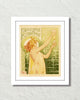 Vintage Art Nouveau Poster No. 14 Art Print