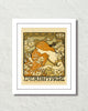 Vintage Art Nouveau Poster No. 16 Art Print