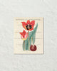 Vintage Floral Collage No.13 Botanical Art Print