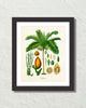 Vintage Palm Tree No. 15 Art Print