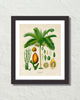 Vintage Palm Tree No. 14 Art Print