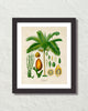 Vintage Palm Tree No. 14 Art Print