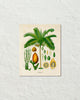 Vintage Palm Tree No. 14 Art Print