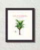 Les Palmiers Vintage French Palm Tree Collage No. 15