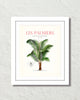Les Palmiers Vintage French Palm Tree Collage No. 30