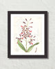 Vintage Orchid Collage No. 17 Art Print